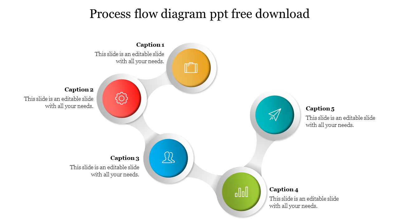 process flow diagram ppt free download